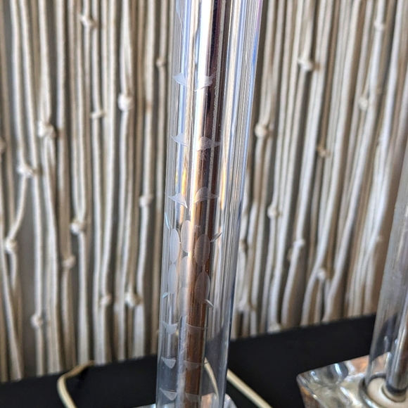 🌟 Vintage Geometric Crystal Table Lamp | Mid-Century Modern Lighting | Elegant - Picture 4 of 6